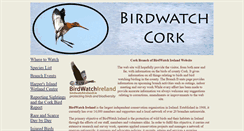 Desktop Screenshot of birdwatchcork.com