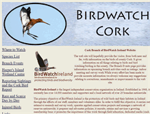 Tablet Screenshot of birdwatchcork.com